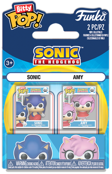 Набір фігурок Funko Pop! Sonic and Amy Rose (889698940825)