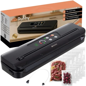 Вакуумный упаковщик Ruhhy 110 Вт 80 кПа (5900779960527)