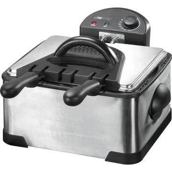 Фритюрница Clatronic FR 3195 4 л 2000 Вт Stainless Steel (4006160735314)