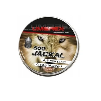 Пули UMAREX Jackal Pointed Ribbed 4,5 мм 500 шт (4000844462749)