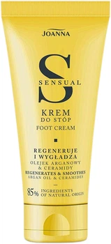 Krem do stóp Joanna Sensual z olejkiem arganowym 100 g (5901018012632)