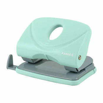 Дырокол Axent Welle-2 Pastelini 20 листов 6 мм пастель мятный (3820-18-A)