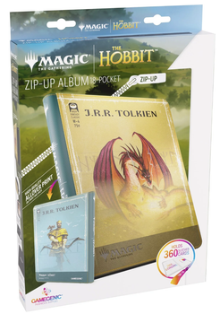 Album na karty Gamegenic The Hobbit Zip-Up Album 18-Pocket Złoczyńca 1 i Człowiek 1 (4251715425848)