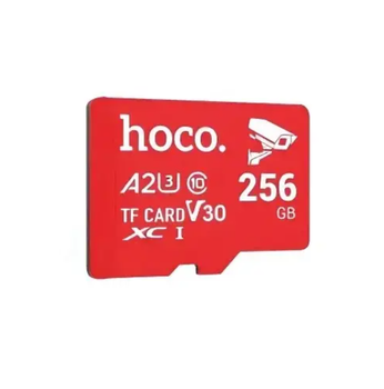 Карта пам’яті Hoco 256GB microSDXC A2 U3 V30 Class 10, читання 100 МБ/с для 4K-відео