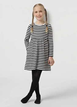 Класичні дитячі колготки з мікрофібри Giulia BETTY 80 104/110 Black-nero