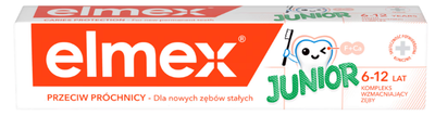 Pasta do zębów Elmex Junior dla dzieci od 6-12 lat 75 ml (4007965560606)