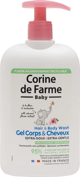 Żel pod prysznic Corine de Farme Baby z kwiatem migdału 500 ml (3468080080027)