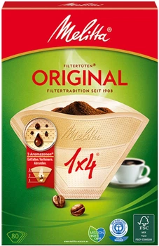 Zestaw filtrów do ekspresu do kawy Melitta Original 1x4 80 szt