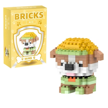 Детский 3D конструктор Bricks Щенячий патруль Крепыш, 191 деталь (M-16)