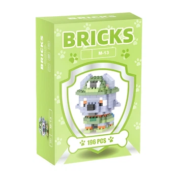 Детский конструктор Bricks Щенячий патруль Рокки на 196 деталей (M-13)
