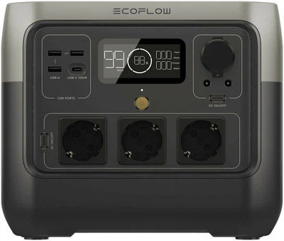 Портативна зарядна станція EcoFlow RIVER 2 Pro 800W 768Wh (ZMR620-B-EU)