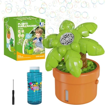 Машина для виготовлення мильних бульбашок Jiadihong Кокосове дерево LED