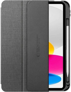 Etui do tabletu Apple iPad 10,9″ 10 / 2022 / 11″ 11 / 2025 Tech-Protect SC Pen Canvas Grey (5906302330928)