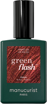 Lakier żelowy do paznokci Manucurist Green Flash szybkoschnący Utopia 15 ml (3662263514853)