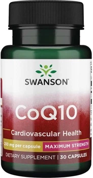 Koenzym Q10 Swanson CoQ10 Maximum Strength 200 mg 30 kapsułek (87614020341)