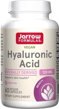 Гіалуронова кислота Jarrow Formulas Hyaluronic Acid для підтримки шкіри 60 вегакапсул (790011290186)
