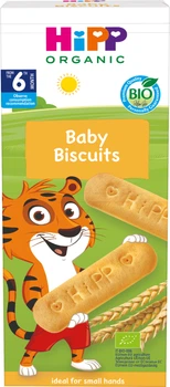 Органічне печиво HiPP Organic Baby's Biscuit Перше дитяче з 6 місяців 180 г (9062300137276)