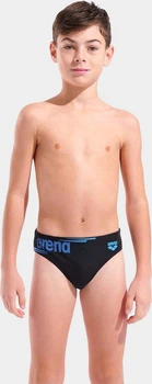 Плавки слипы для мальчиков Arena BOLD SWIM BRIEFS черный, голубой Дит 116 см