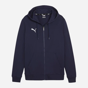 Спортивна кофта чоловіча Puma Team Goal Casuals Hooded 658595-06 XL Синя (4099685439188)