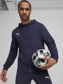 Спортивный костюм мужской Puma Team Goal Casuals Hooded + Teamgoal Casuals Blue 658595-06&658598-06 L Синий (9713427338044)