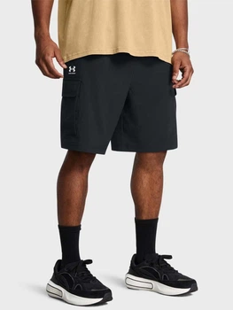 Шорты короткие мужские Under Armour Ua Vibe Woven Cargo Short 1386560-001 L Черные (197777281623)