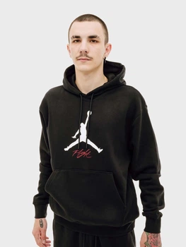 Худи мужское Jordan M J Ess Flc Baseline Hoodie FD7545-010 S Черное (196969042585)