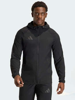 Спортивная ветровка мужская Adidas Tiro Travel Woven Windbreaker JM5539 L Черная (4068821827455)