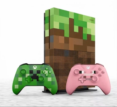 Консоль Microsoft Xbox One S Minecraft Edition 1TB + 2 Геймпада беспроводных - Б/У