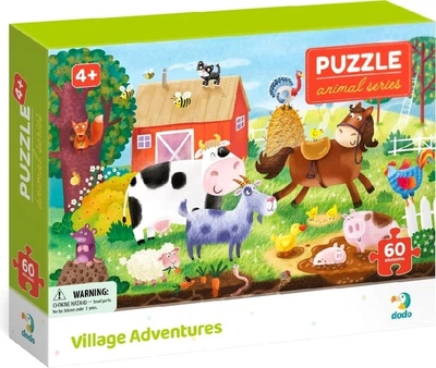 Puzzle DoDo Wiejskie przygody (4820198243135)
