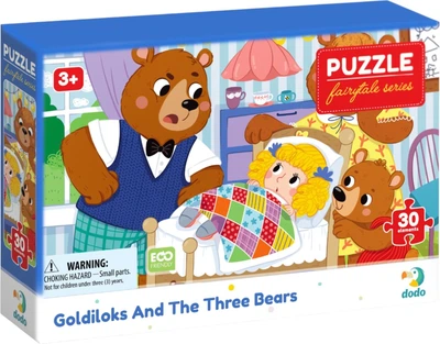 Puzzle DoDo Trzy niedźwiedzie 30 elementów (4823115912909)