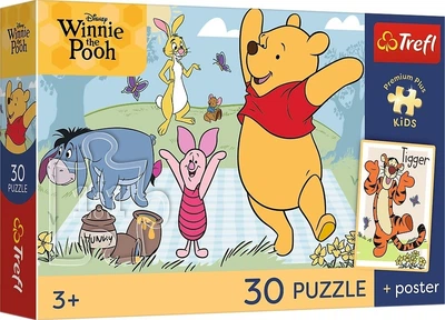 Пазл Trefl Premium Plus Kids Disney Winnie the Pooh Sweet moments 30 елементів (5900511183481)