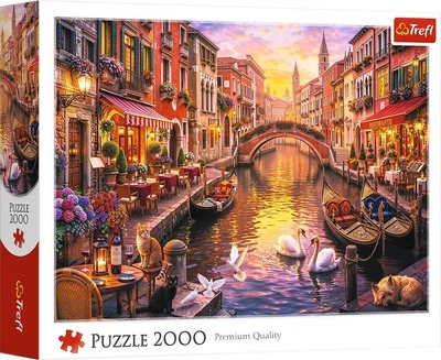 Puzzle Trefl Romantic Venice 2000 elementów (5900511271300)