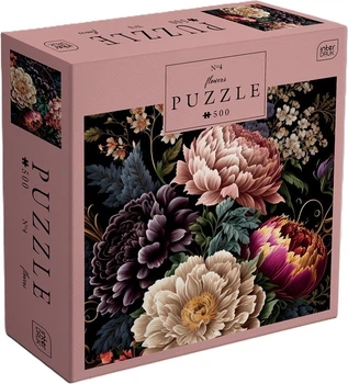 Puzzle trójwarstwowe Interdruk Flowers 4 33x46 cm 500 szt. (5902277370075)