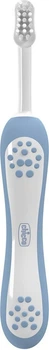 Зубна щітка Chicco First Milk Teeth для перших зубів 6-36 місяців Блакитна (8058664174690)