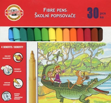 Zestaw flamastrów Koh-i-Noor 30 szt (8593539212065)