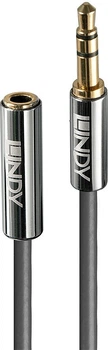 Przedłużacz Lindy Cromo Line Jack 3.5 mm 2 m Black (4002888353281)