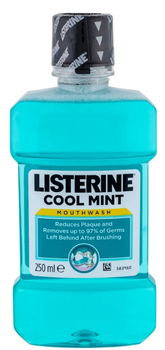 Płyn do płukania jamy ustnej Listerine Cool Mint Ochrona dziąseł 250 ml (5010123703509)