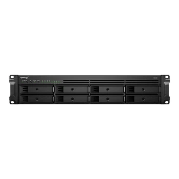 Сетевое хранилище Synology RS1221+ Rack NAS AMD Ryzen V1500B Quad Core 2,2 ГГц 4 ГБ DDR4 до 8 дисков (4711174723683)