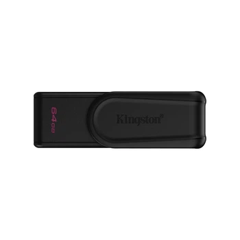 USB-накопитель Kingston DataTraveler Exodia S 64 ГБ USB 3.2 Gen 1 Black (740617348651)
