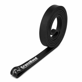 Еспандер-петля (гумка для фітнесу і кроссфіту) PowerPlay 4115 Power Band Чорна (2-7kg) 5291432