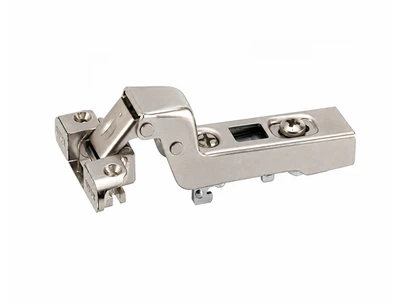 Петля Hettich Intermat 9936 быстросъемная вкладная для алюминиевых фасадов, угол открывания 95°, никель (1064108)