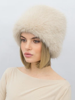 Шапка женская Malisa Каміла 2015-2-03 56-59 Светло-бежевая