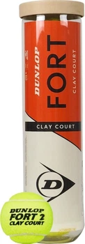 Набір м'ячів для великого тенісу Dunlop Fort Clay Court 4 шт (45566167651)