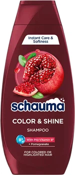 Szampon Schauma Color & Shine z ekstraktem z granatu do włosów farbowanych 400 ml (3838824086736)
