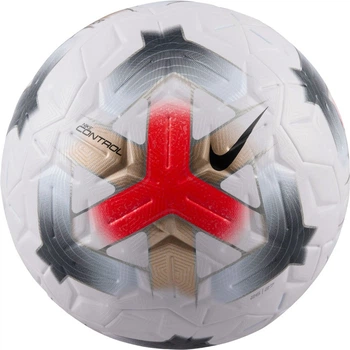 Piłka nożna Nike Control Biało-czarno-czerwona (198959402065)