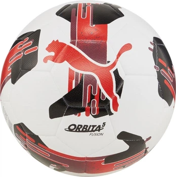 Футбольний м’яч Puma Orbita 5 Fusion Біло-червоно-чорний (4067981498277)