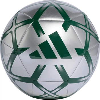 Piłka nożna Adidas Starlancer Club Srebrno-zielona (4068815099516)