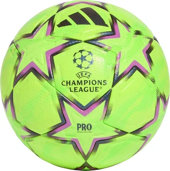 Футбольний м’яч Adidas UCL Pro Winter 26/27 League Stage Зелено-чорно-рожевий (4069994612190)