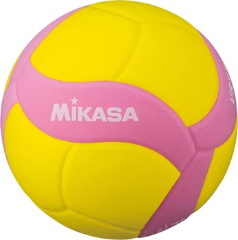 Волейбольний м'яч Mikasa VS Жовто-рожевий (4907225881192)