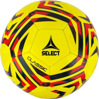 Piłka nożna Select Classic V25 Żółto-czerwona (5703543395439)